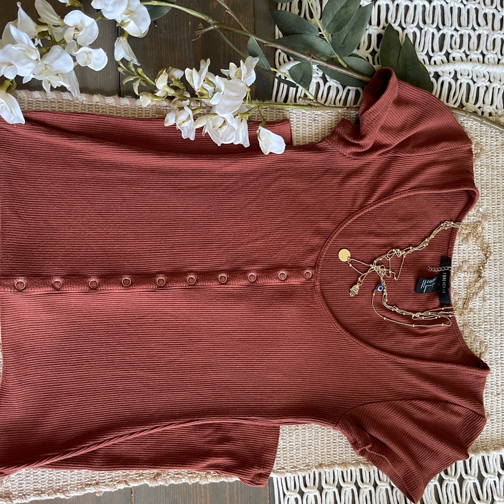 Forever 21 fitted t-shirt dress